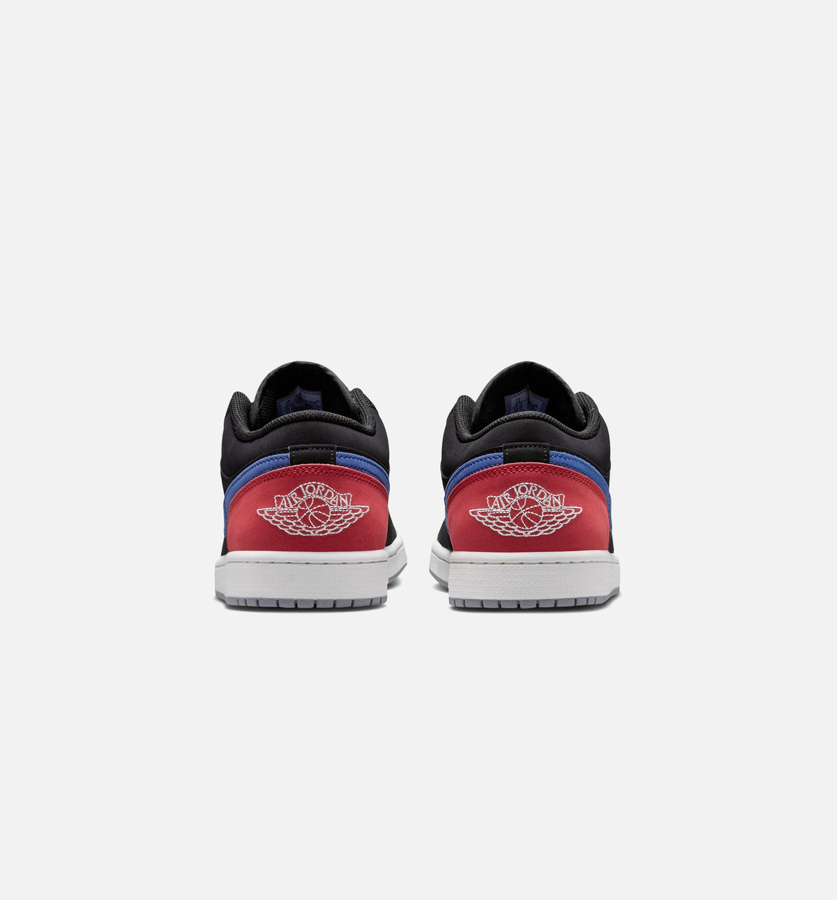 Air Jordan 1 Low Men's Lifestyle Shoes – Black/Summit White/True Blue/Varsity Red