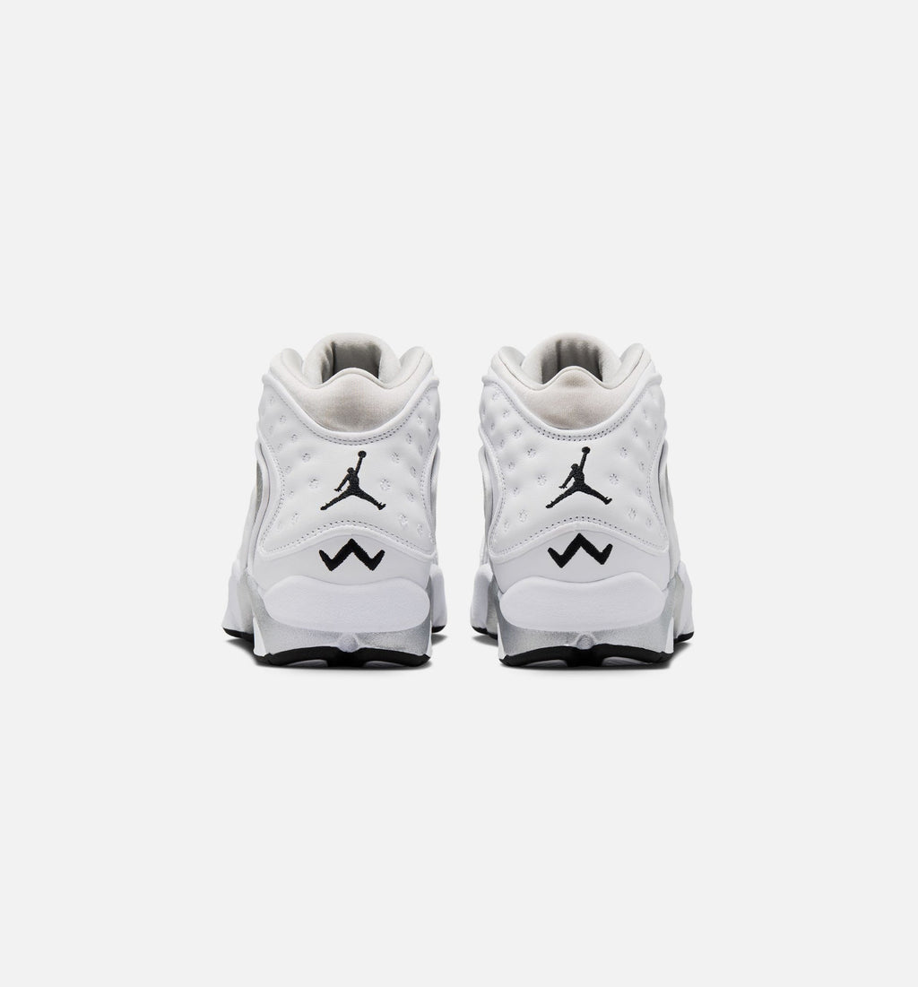 Air Jordan OG Women's Lifestyle Shoes – White/Black/Metallic Silver