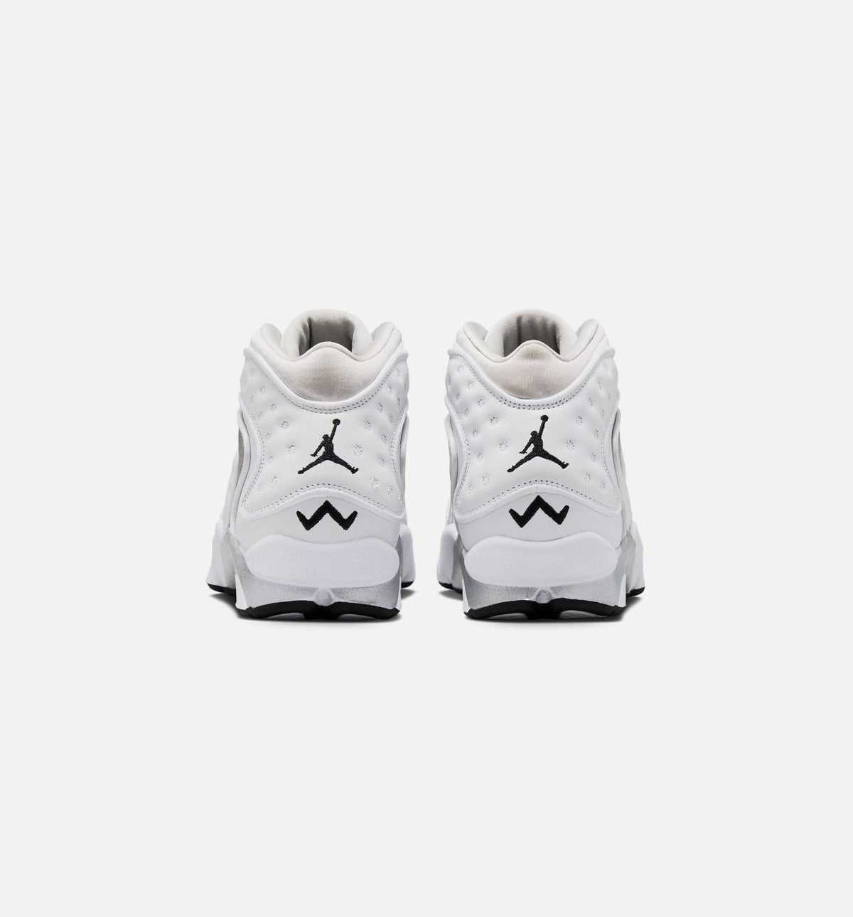 Air Jordan OG Women's Lifestyle Shoes – White/Black/Metallic Silver
