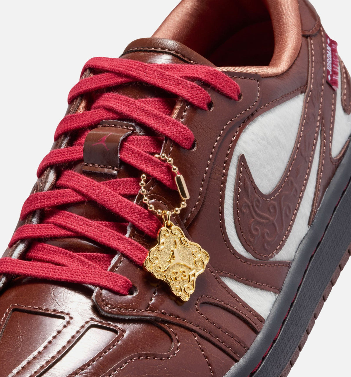 Air Jordan 1 Low "Lunar New Year" Women's Lifestyle Shoes – Light Chocolate/Black