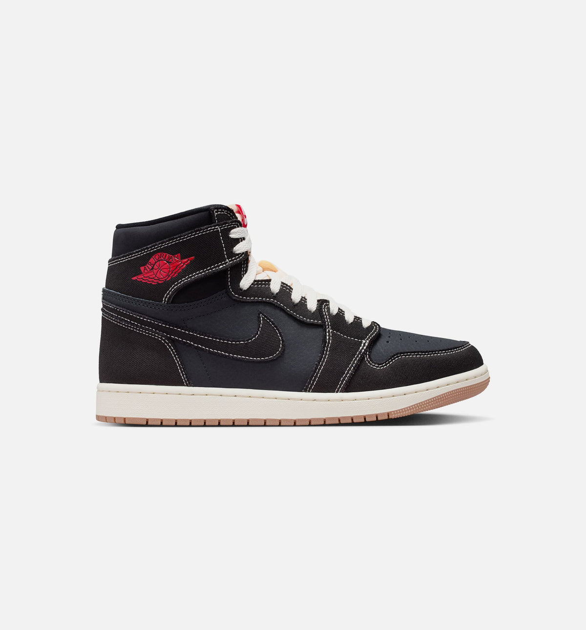 Air Jordan 1 Retro High OG "Flight Club" Men's Lifestyle Shoes – Black/University Red/Sail/Gum Medium Brown