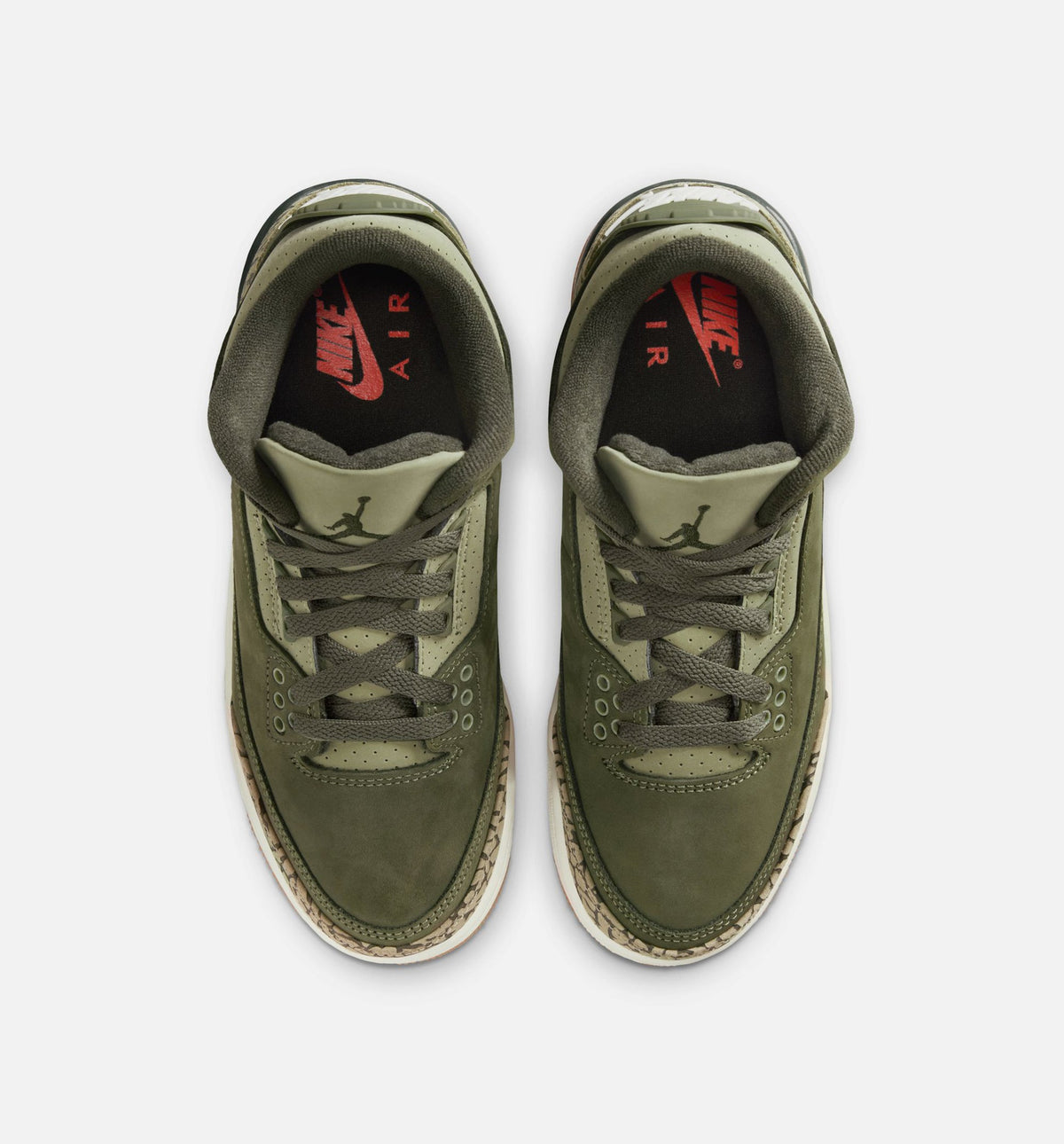 Air Jordan 3 Retro "Medium Olive" Grade School Lifestyle Shoes – Medium Olive/Sequoia/Neutral Olive/Sail
