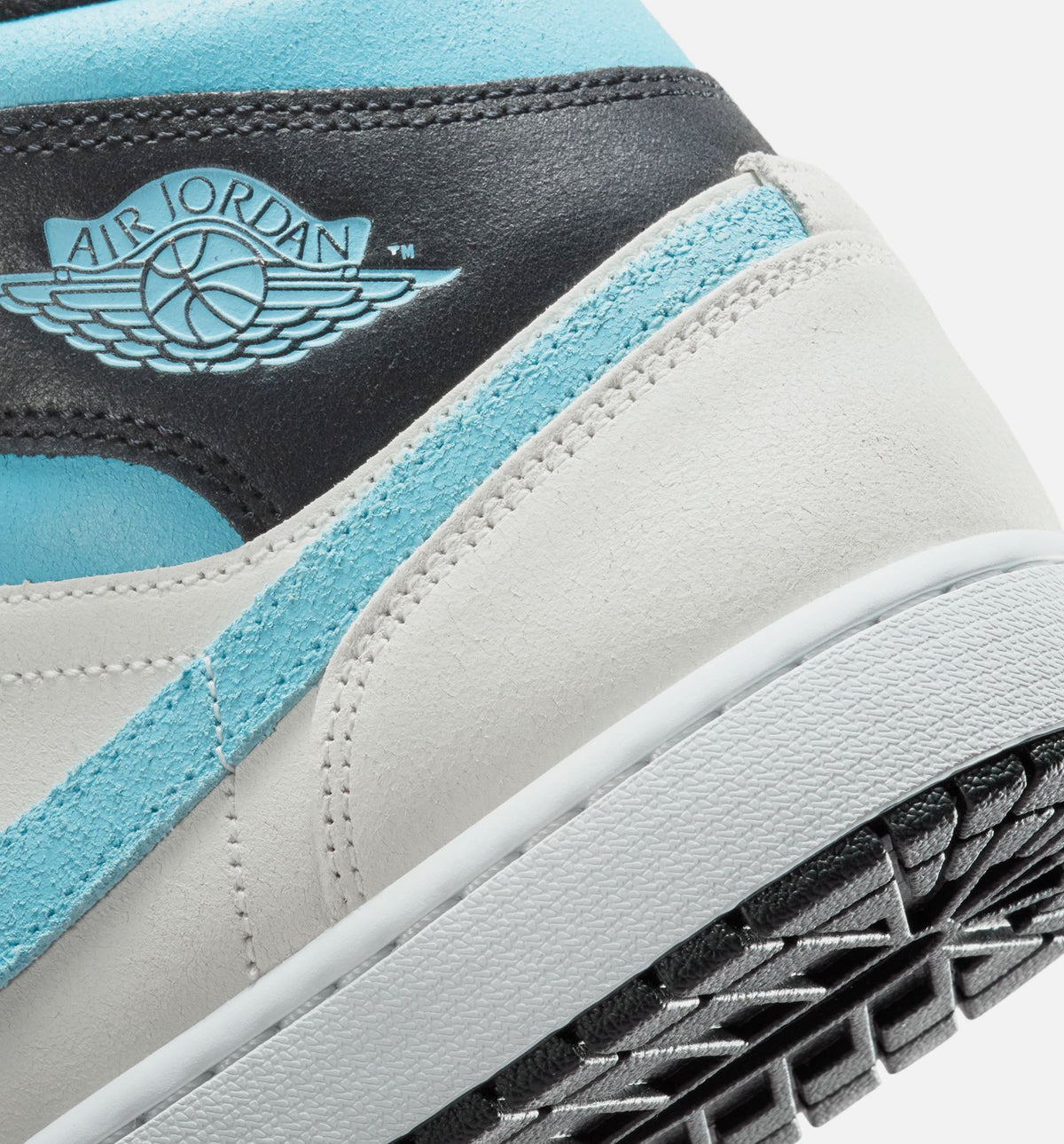 Air Jordan 1 Mid SE "Blue Chill" Men's Lifestyle Shoes – Summit White/Blue Chill/Black