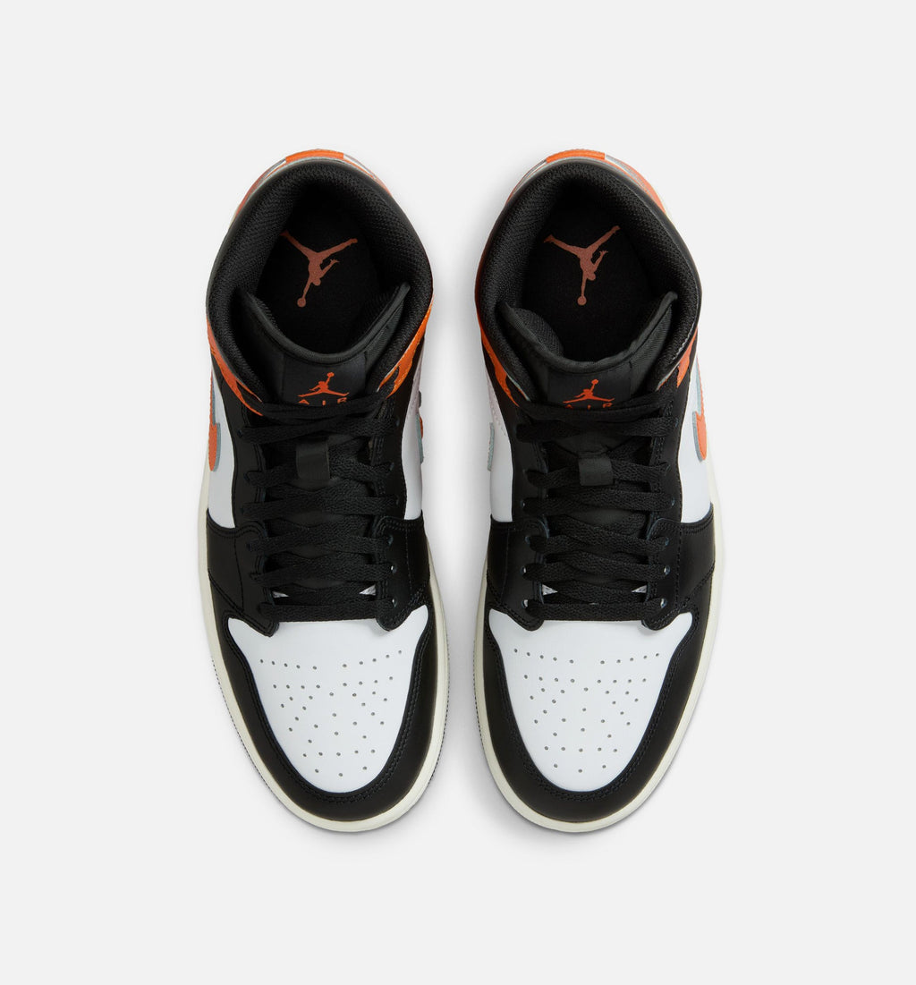 Air Jordan 1 Mid "Starfish" Men's Lifestyle Shoes – Starfish/White/Sail/Black