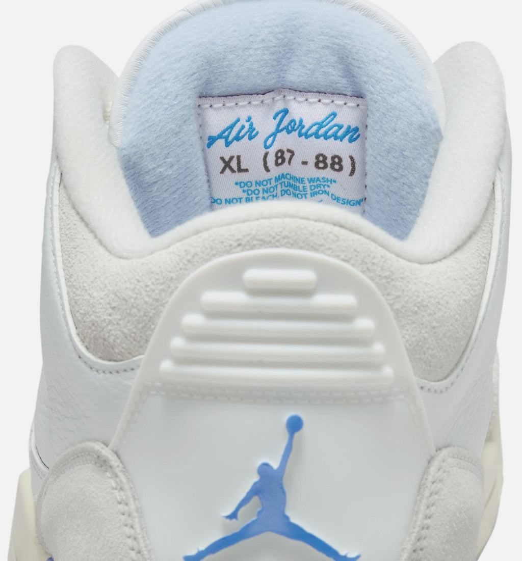 Air Jordan 3 Retro "Lucky Shorts" Men's Lifestyle Shoes – Summit White/Hydrogen Blue/Legend Blue