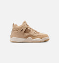 Air Jordan 4 Retro "Cozy Girl" Preschool Lifestyle Shoes – Hemp/Light Orewood Brown