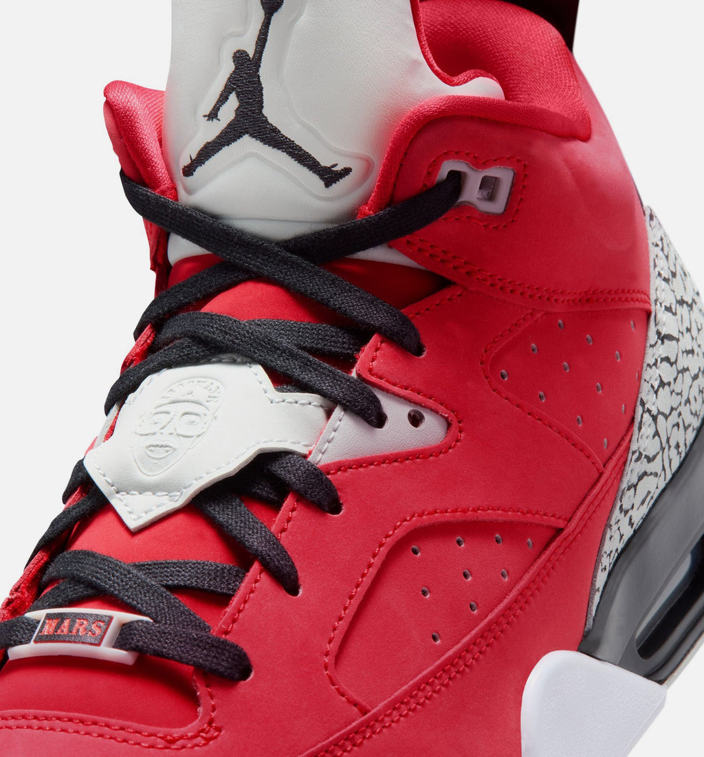 Nike Son of Mars Low Men's Lifestyle Shoes – Fire Red/Black/Grey Mist/White