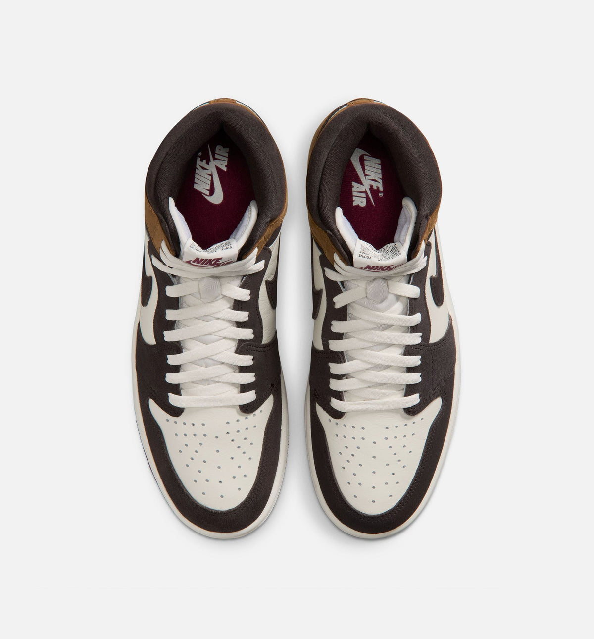 Air Jordan 1 Retro High OG "Love Letter" Men's Lifestyle Shoes – Shadow Brown/Team Red/Light British Tan