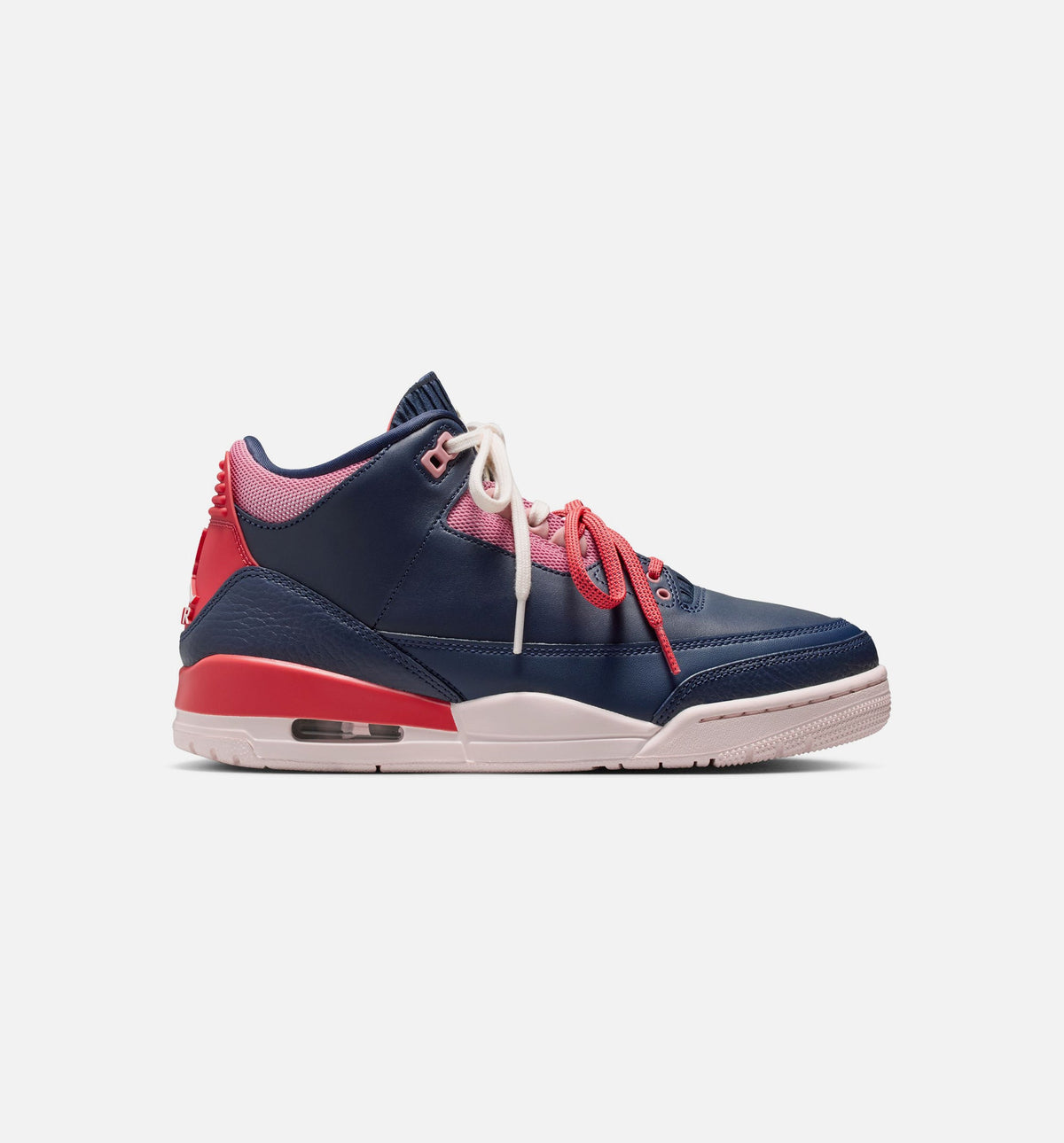 Air Jordan 3 Retro "Sport Renaissance" Women's Lifestyle Shoes – Obsidian/Chalk/Track Red