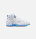 Air Jordan 12 Retro University Blue Men's Lifestyle Shoes – White/University Blue/Metallic Silver