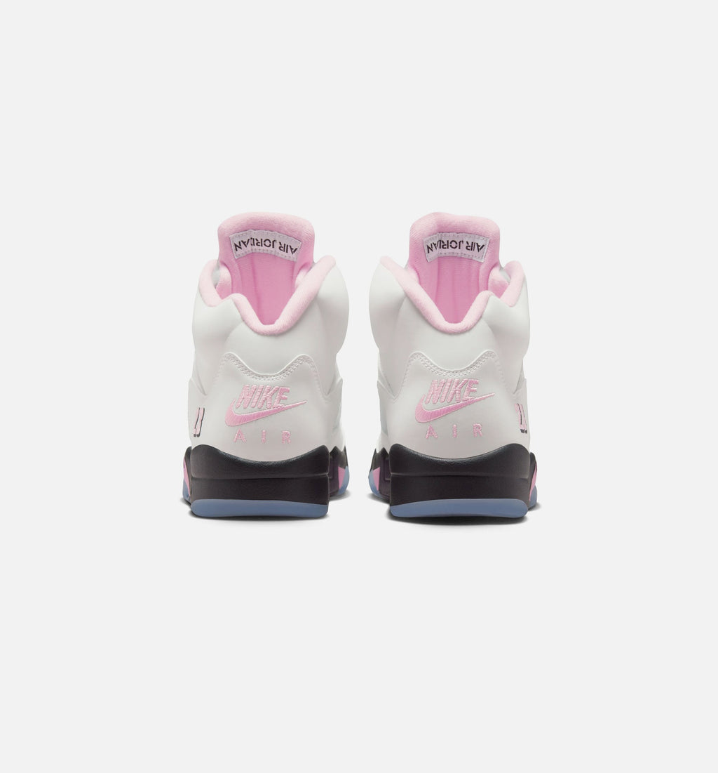 Air Jordan 5 Retro "Medium Soft Pink" Men's Lifestyle Shoes – White/Soft Pink/Black