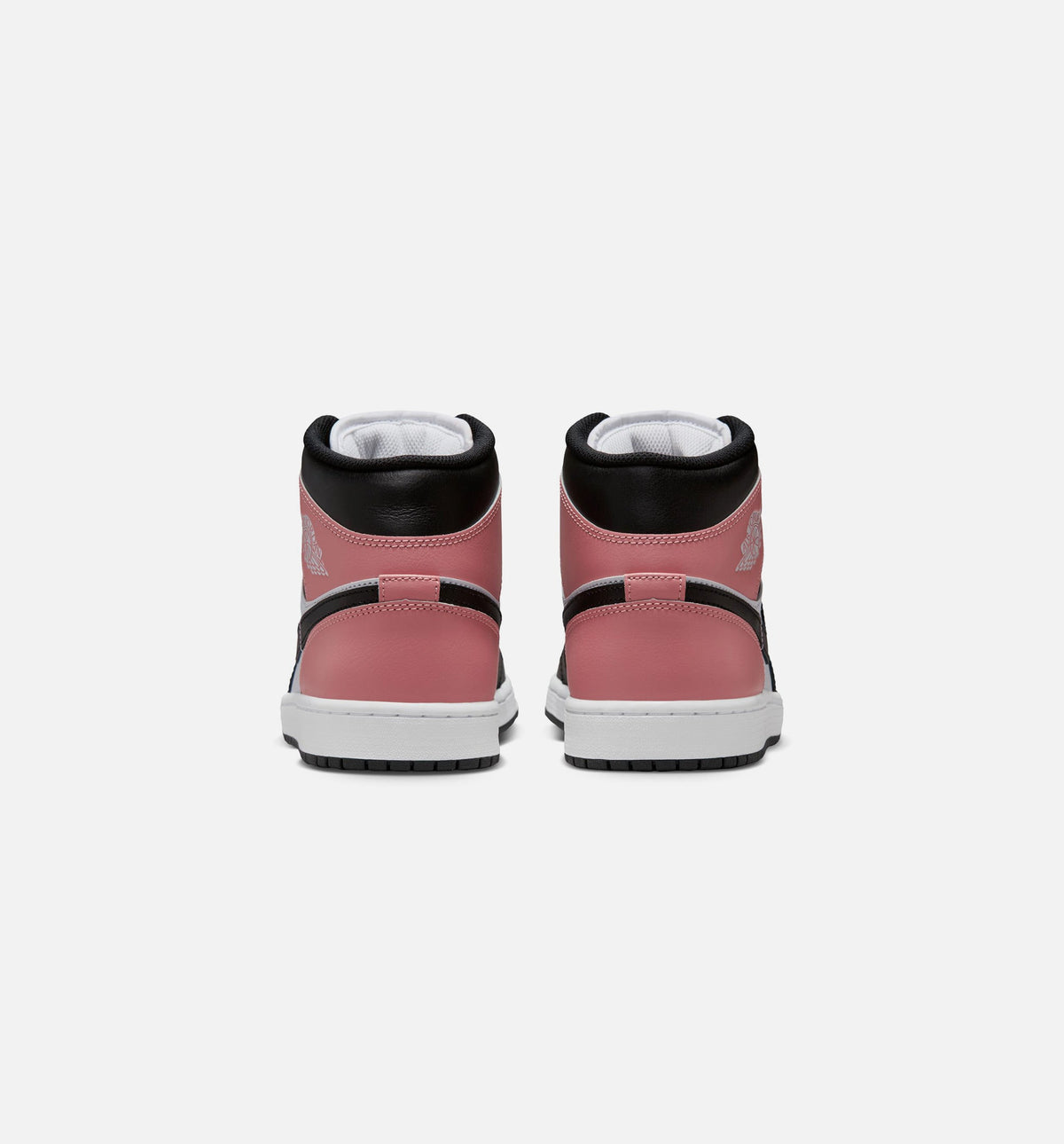 Air Jordan 1 Mid "Rust Pink" Men's Lifestyle Shoes – White/Rust Pink/Black