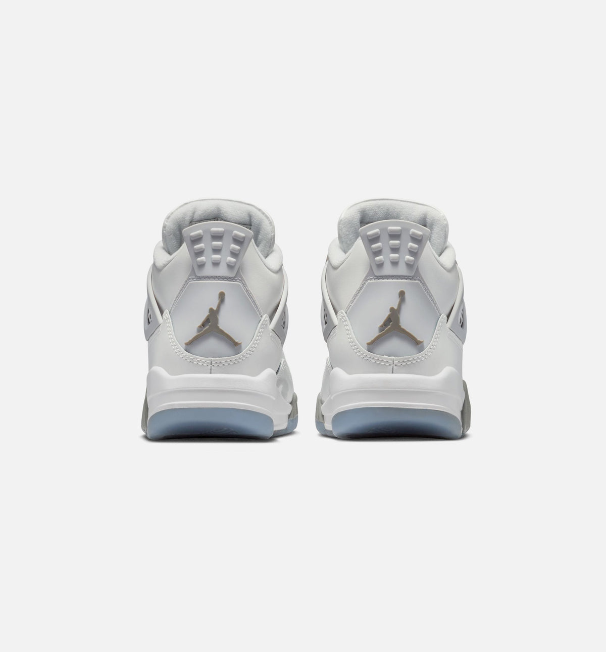 Air Jordan 4 Retro "Blue Chill" Grade School Lifestyle Shoes – Photon Dust/Blue Chill/Flat Pewter/White/Blue Tint