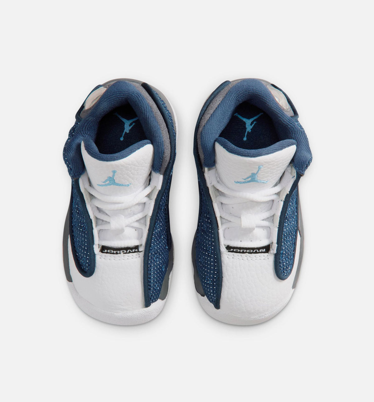 Air Jordan 13 Retro Navy/Flint Grey Infant/Toddler Lifestyle Shoes – Navy/University Blue/Flint Grey/White