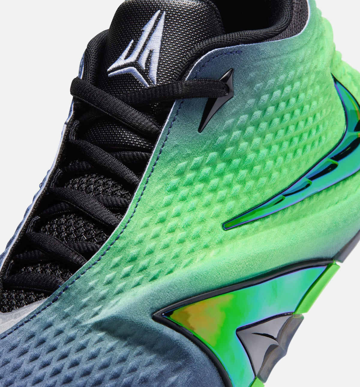 Nike Ja 4 Nightmare Men's Lifestyle Shoes – Obsidian/Black/Voltage Green/Metallic Silver
